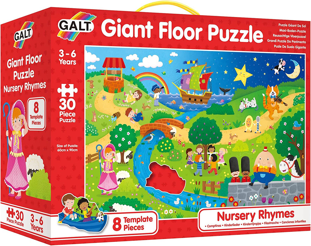 Giant Floor Puzzle - Nursery Rhymes