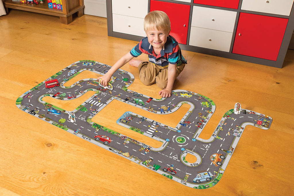 Giant Road Jigsaw - 20 piece floor puzzle from Orchard Toys