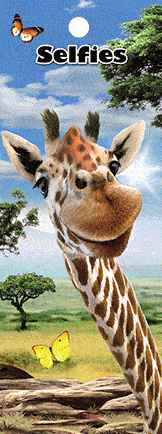 Bookmark - Giraffe selfies