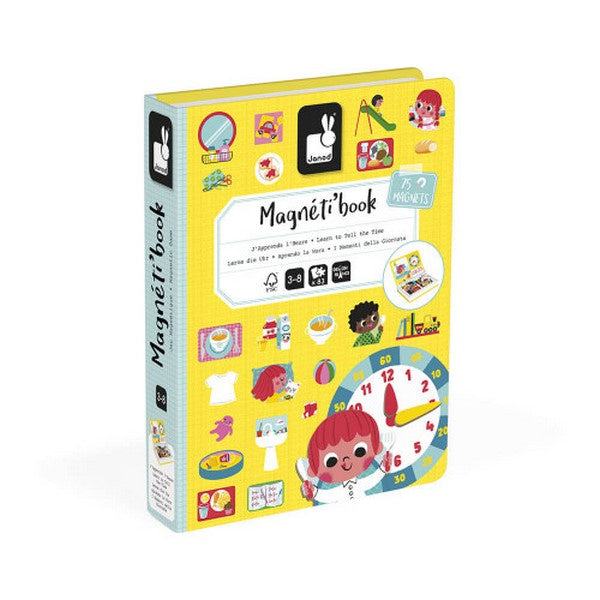 LEARN TO TELL THE TIME MAGNET BOOK