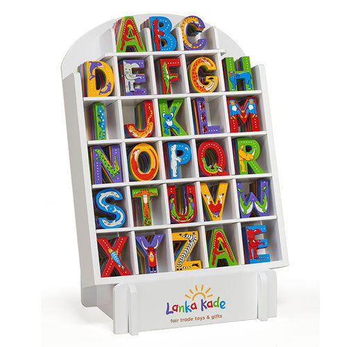 Lanka Kade wooden letters for children's bedroom doors