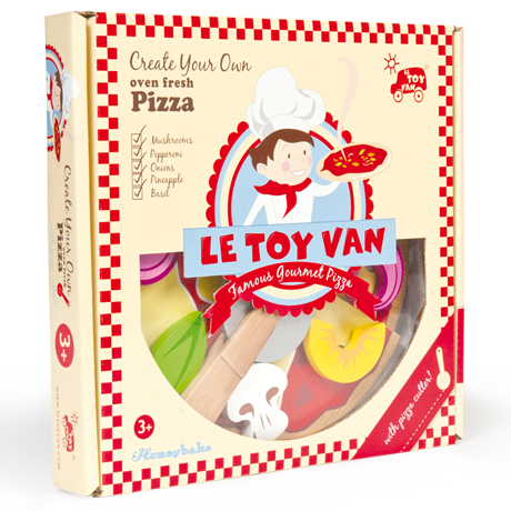 Le Toy Van Pizza - Wooden Food Playset