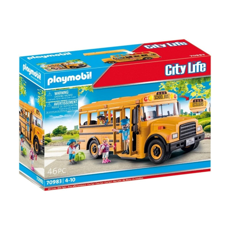 Playmobil City Life - School Bus 70983