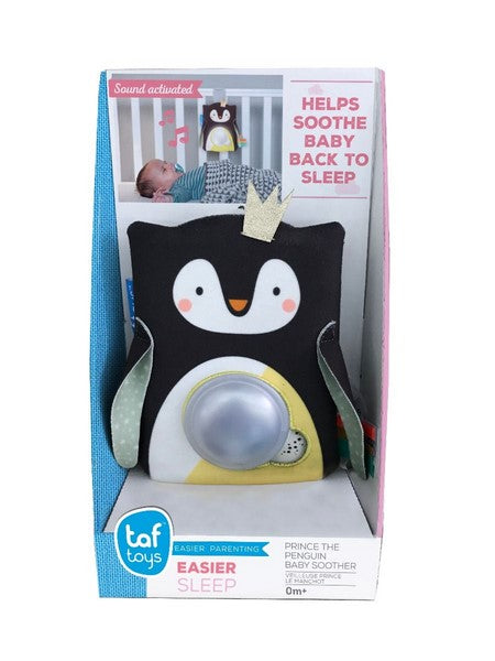 Taf Toys Prince The Penguin Cot Toy and Soother