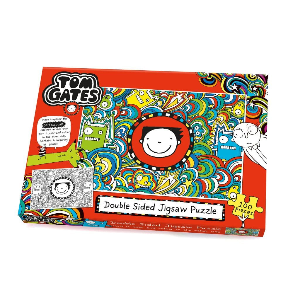 Tom Gates Doodle: 100 piece double sided jigsaw puzzle