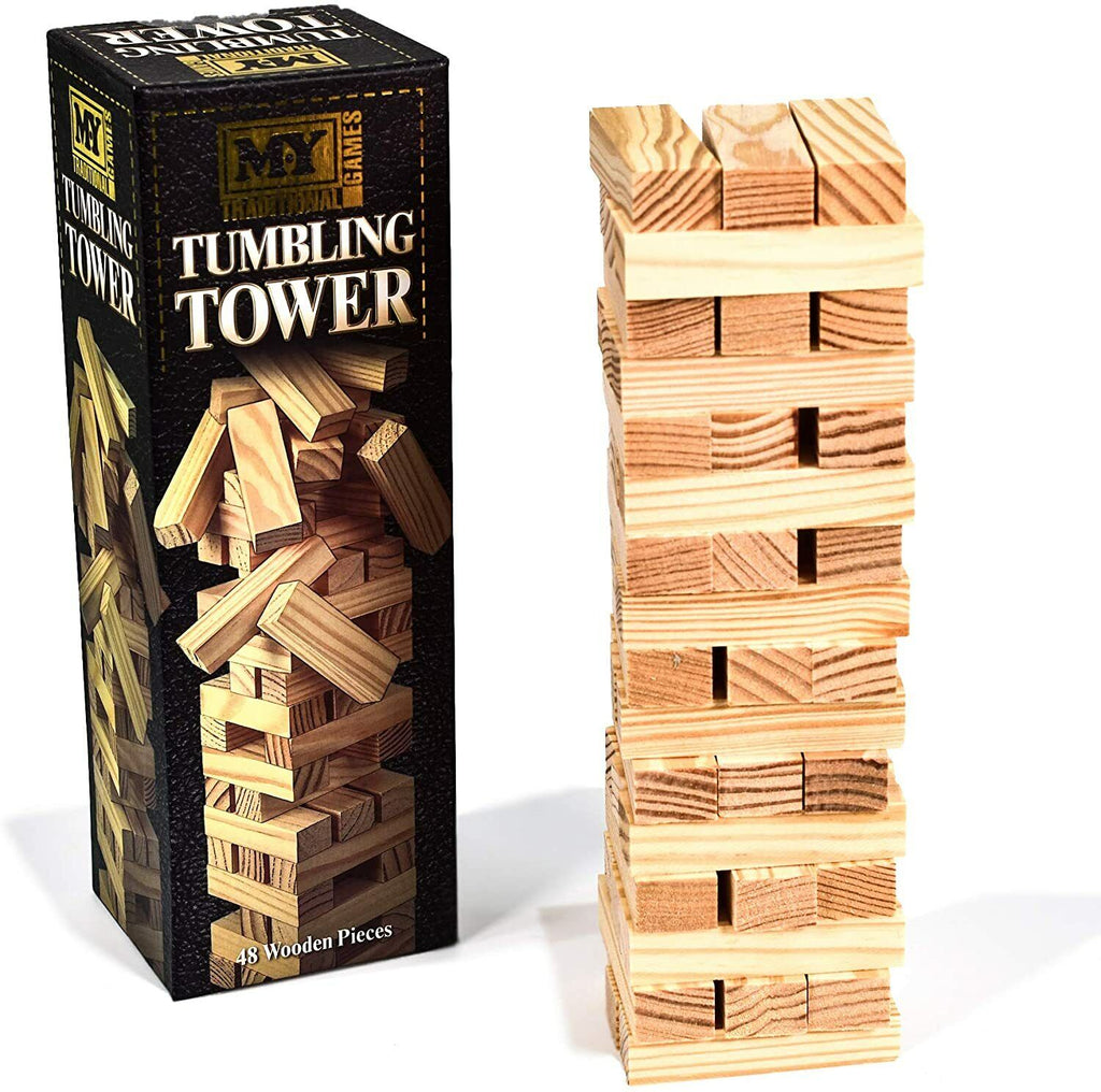 Tumbling Tower stacking blocks game