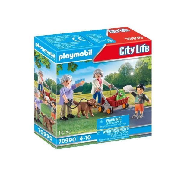 Playmobil City Life - Grandparents with Child: 70990